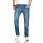 Alessandro Salvarini Herren Jeans destroyed elemente Hellblau gerades Bein W29 L32