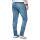 Alessandro Salvarini Herren Jeans Basic Stretch Hellblau Regular Slim W32 L32