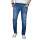 Alessandro Salvarini Herren Jeans Hose Stretch Jeanshose Regular Slim - Blau-W33-L32