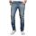 Alessandro Salvarini Herren Jeans Basic Stretch Hose Blau Regular Slim W38 L32