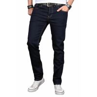 Alessandro Salvarini Herren Jeans Hose Basic Stretch...