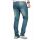 Alessandro Salvarini Herren Jeans Hose Basic Stretch Hellblau Regular Slim W32 L30