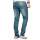 Alessandro Salvarini Herren Jeans Hose Basic Stretch Hellblau Regular Slim W32 L36
