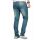 Alessandro Salvarini Herren Jeans Hose Basic Stretch Hellblau Regular Slim W34 L30