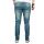 Alessandro Salvarini Herren Jeans Hose Basic Stretch Hellblau Regular Slim W34 L30