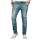 Alessandro Salvarini Herren Jeans Hose Basic Stretch Hellblau Regular Slim W36 L30