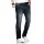 Alessandro Salvarini Herren Jeans destroyed elemente Dunkelblau gerades Bein W34 L32