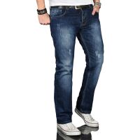 Alessandro Salvarini Herren Jeanshose O-062 -...