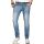 Alessandro Salvarini Herren Denim Jeanshose Stretch Hellblau Regular Slim W32 L32