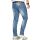 Alessandro Salvarini Herren Denim Jeanshose Stretch Hellblau Regular Slim W33 L36