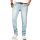 Alessandro Salvarini Herren Denim Jeans Hellblau Regular Slim W33 L36