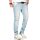 Alessandro Salvarini Herren Denim Jeans Hellblau Regular Slim W33 L36