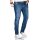 Alessandro Salvarini Herren used look Jeans Stretch Dunkelblau Regular Slim W38 L30