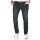 Alessandro Salvarini Herren used look Jeans Stretch Schwarz Regular Slim W33 L30