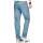 Alessandro Salvarini Basic Herren Jeans Grades Bein Hellblau Comfort Fit W33 L34