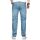 Alessandro Salvarini Basic Herren Jeans Grades Bein Hellblau Comfort Fit W42 L34