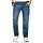 Alessandro Salvarini Basic Herren Jeans Grades Bein Mittelblau Comfort Fit W34 L30