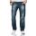 Alessandro Salvarini Herren Basic Jeanshose Mittelblau Comfort Fit W34 L38