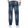 Alessandro Salvarini Herren Basic Jeanshose Mittelblau Comfort Fit W34 L38