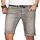 Alessandro Salvarini Herren Jeans Shorts kurze Sommer hose Hellgrau Slim Fit W31