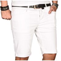 Alessandro Salvarini Herren Jeans Shorts kurze Sommer...