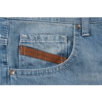 Alessandro Salvarini Herren kurze Hose Jeans Bermuda Shorts Blau W31