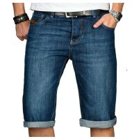 Alessandro Salvarini Herren kurze Hose Jeans Bermuda...