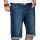 Alessandro Salvarini Herren kurze Hose Jeans Bermuda Shorts Dunkel Blau W42