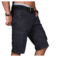 Alessandro Salvarini Herren Designer Cargo Shorts...