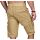 Alessandro Salvarini Herren Designer Cargo Shorts Beige W34