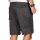 Alessandro Salvarini Herren Kurze Hose Cargo Shorts mit Gürtel Anthrazit W29
