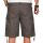 Alessandro Salvarini Herren Kurze Hose Cargo Shorts mit Gürtel Grau W29