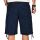 Alessandro Salvarini Herren Kurze Hose Cargo Shorts mit Gürtel Navy W29