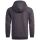 Alessandro Salvarini Herren Sweatjacke Kapuzenpullover Jacke Hoodie Anthrazit - Gr. XL