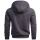 Alessandro Salvarini Herren Sweatjacke Hoodie Langarm Kapuzen Pullover Anthrazit - Gr. S