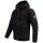 Alessandro Salvarini Herren Kapuzenpullover mit Reißverschluss Hoodie Sweatjacke Schwarz - Gr. 2XL