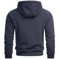 Alessandro Salvarini HerrenSweatshirt Kapuzen Pullover Hoodie Sweater Navy