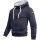 Alessandro Salvarini HerrenSweatshirt Kapuzen Pullover Hoodie Sweater Navy - Gr. S