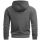 Alessandro Salvarini HerrenSweatshirt Kapuzen Pullover Hoodie Sweater Dunkelgrau - Gr. M