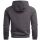 Alessandro Salvarini HerrenSweatshirt Kapuzen Pullover Hoodie Sweater Anthrazit - Gr. 2XL