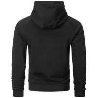Alessandro Salvarini Herren Kapuzen Pullover Sweatjacke Hoodie Schwarz - Gr. XL