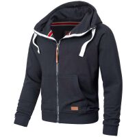 Alessandro Salvarini Herren Kapuzen Pullover Sweatjacke...