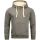 Alessandro Salvarini Herren Hoodie Langarm Sweatshirt Kapuzen Hoodie Grün - Gr. XL