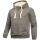 Alessandro Salvarini Herren Hoodie Langarm Sweatshirt Kapuzen Hoodie Grün - Gr. XL