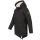 Alessandro Salvarini Herren Winterjacke langer Parka mit Teddyfell - Schwarz-Gr.L
