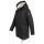 Alessandro Salvarini Herren Winterjacke langer Parka mit Teddyfell - Schwarz-Gr.3XL