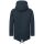 Alessandro Salvarini Herren Winterjacke langer Parka mit Teddyfell - Navy-Gr.S