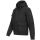 Alessandro Salvarini Herren Winterjacke gefüttert mit Kapuze - Schwarz-Gr.XXL