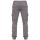 Alessandro Salvarini Herren Designer Cargo Stoff Hose Cargohose Regular Fit NEU O031 Grau W38 L34