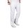 Alessandro Salvarini Herren leichte Sommer Hose O-034 - Weiss-W36-L30